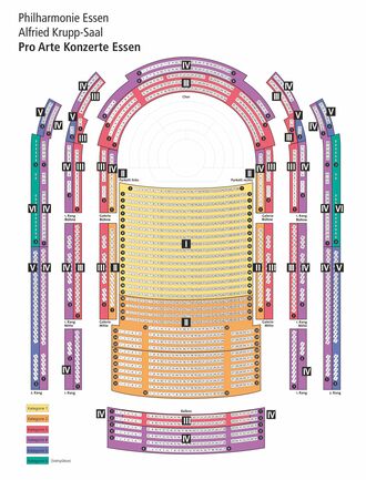 Philharmonie Essen Alfried Krupp Saal